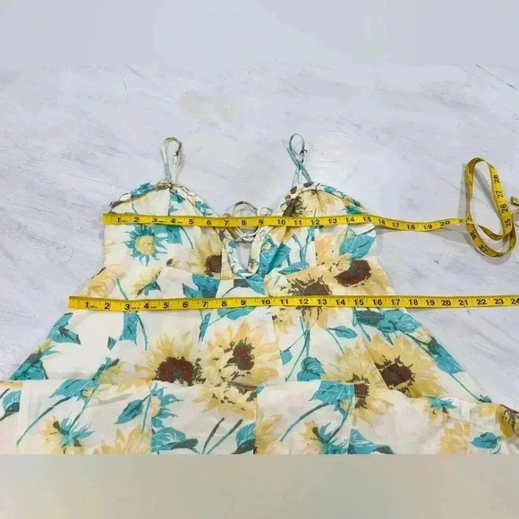 Free People Altura Printed Mini Dress Size Medium NWT $128 - Picture 9 of 16